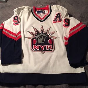 New york rangers white liberty jersey Clearance